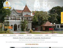 Tablet Screenshot of countryclubhyderabad.com